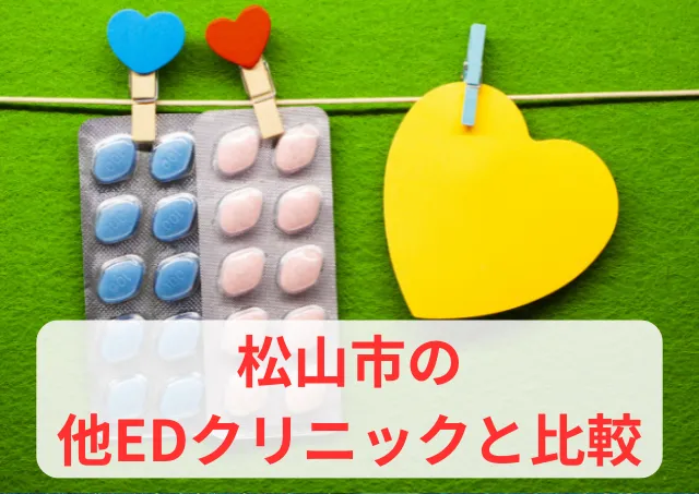 イースト駅前クリニック松山院と他2クリニックと料金と評判比較
